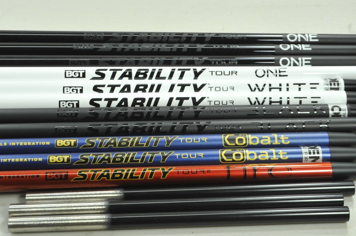 BGT Stability Tour Cobalt, Black, Red, White | Stability ONE Graph Putter Shaft