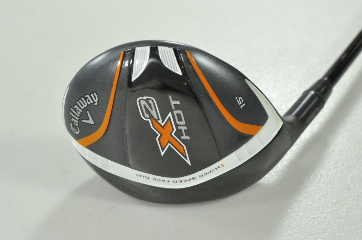 LEFT HANDED Callaway X2 Hot Pro Fairway Wood X-Stiff Flex Speeder 757  # 208549