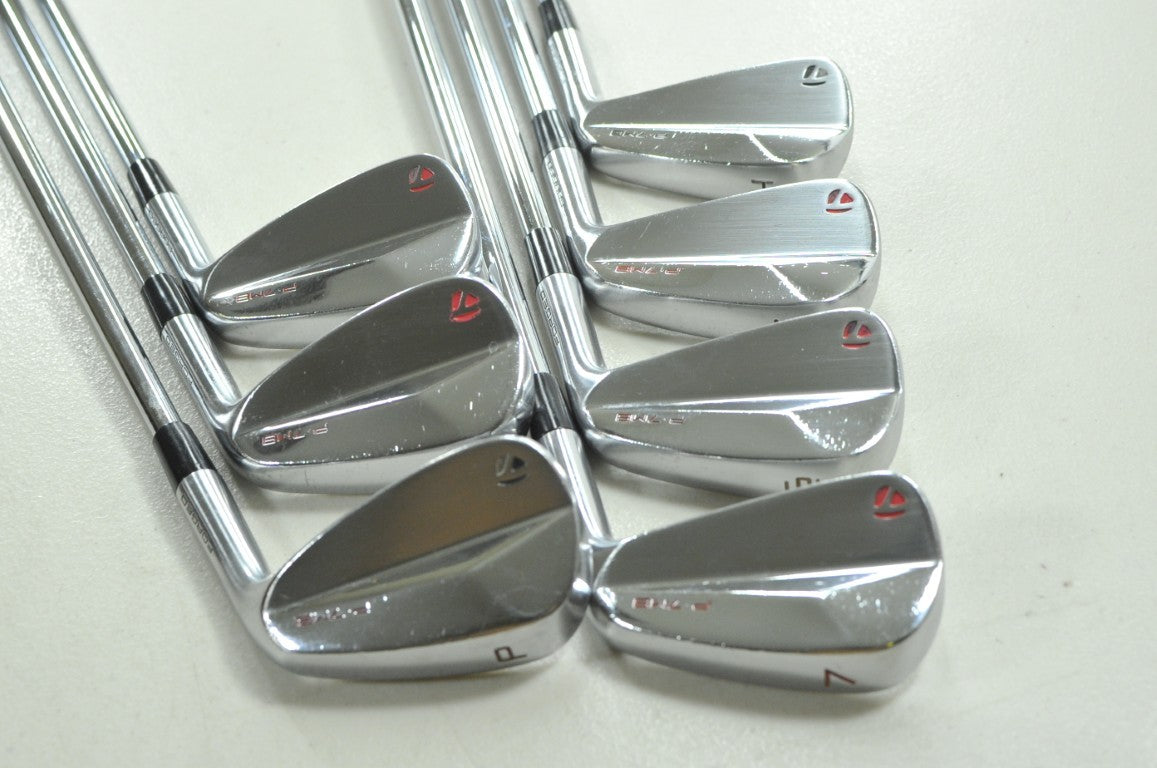 TaylorMade P7MB 2020 4-PW Iron Set X-Stiff Flex Right Rifle 6.5 Steel # 210046