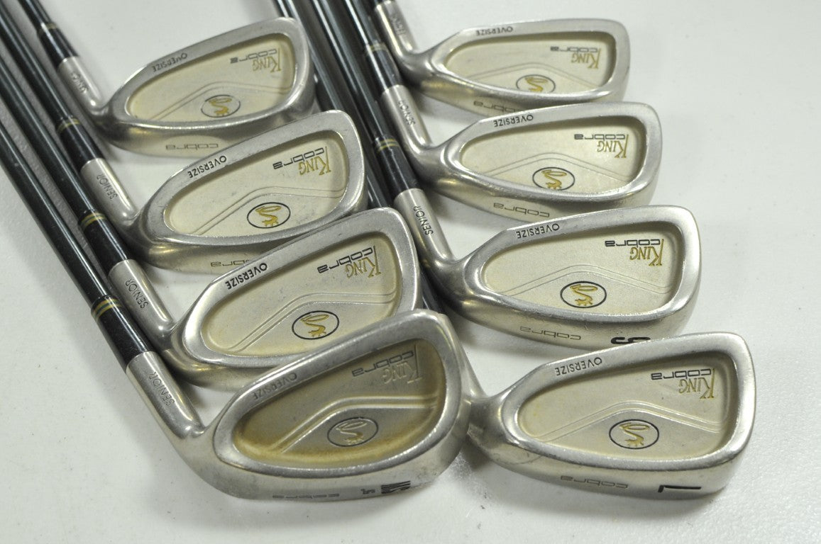 Cobra King Cobra Oversize Senior 4-PW,SW Iron Set Right Graphite # 206321