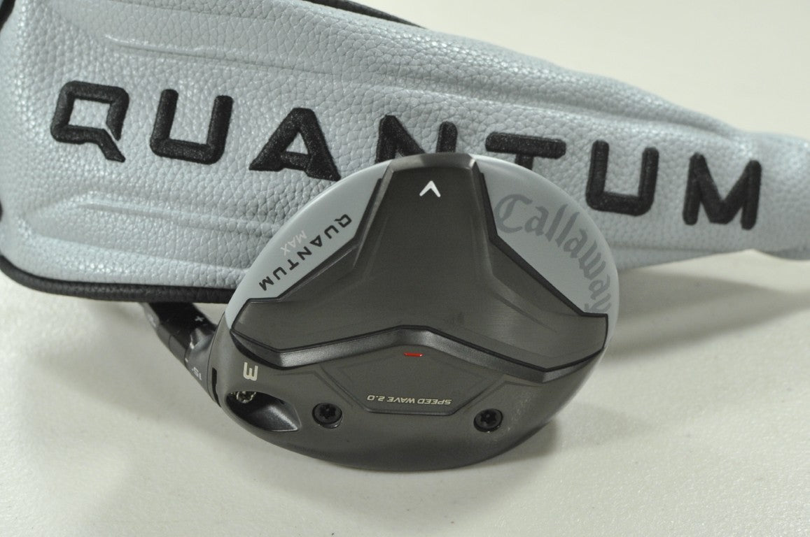 Callaway Quantum Max 3-15* Fairway Wood Regular Flex RH Denali Graphite # 210384