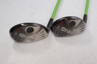 LEFT HANDED Ping G25 17*, 23* Hybrid Set Stiff Flex Attas 100HS Graphite #173832 - Golf Club Brokers