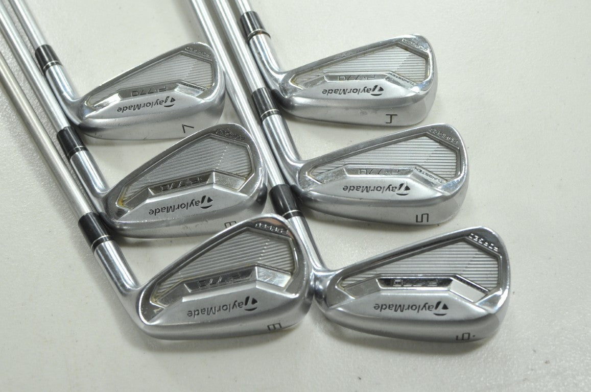 TaylorMade P770 2017 4-9 Iron Set (NO PW) X-Stiff KBS Tour C Taper Steel #211031