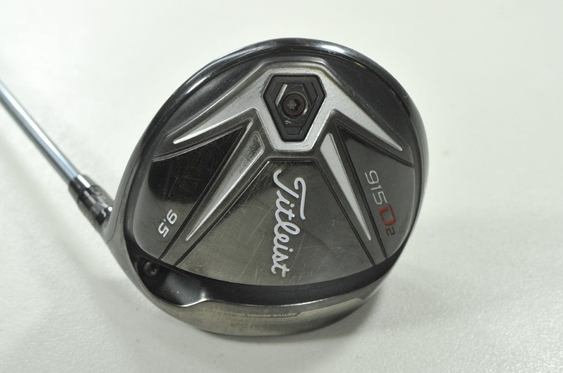 Titleist 915D2 9.5* Driver Stiff Flex Right Ozik MFS 65M Black Tie  # 210730