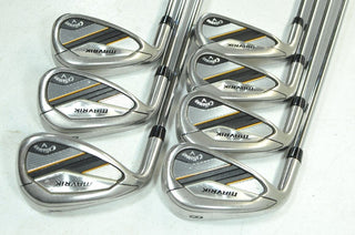 LEFT HANDED Callaway Mavrik 5-PW,AW Iron Set Regular Flex XP 95 Steel #179955