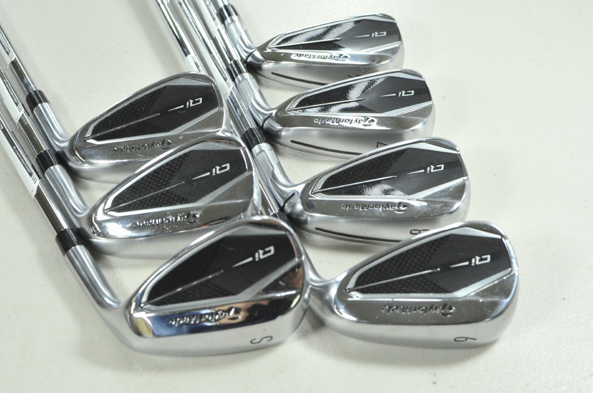 TaylorMade Qi 6-PW,AW,SW Iron Set Regular Flex Right KBS MAX MT Steel # 206666