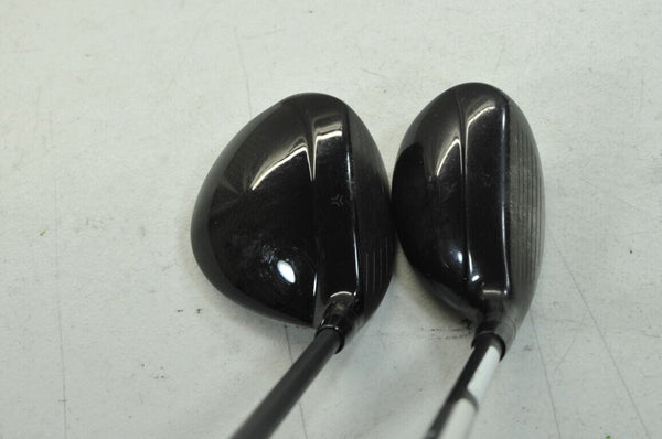 LEFT HANDED Srixon ZX #3 Fairway Wood and Z H85 #4 Hybrid Set Stiff Flex #182338 - Golf Club Brokers