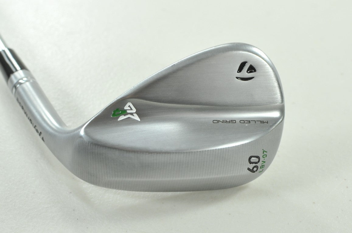 TaylorMade Milled Grind 4 Satin 60*-07 Wedge Right DG Wedge Flex Steel # 207257