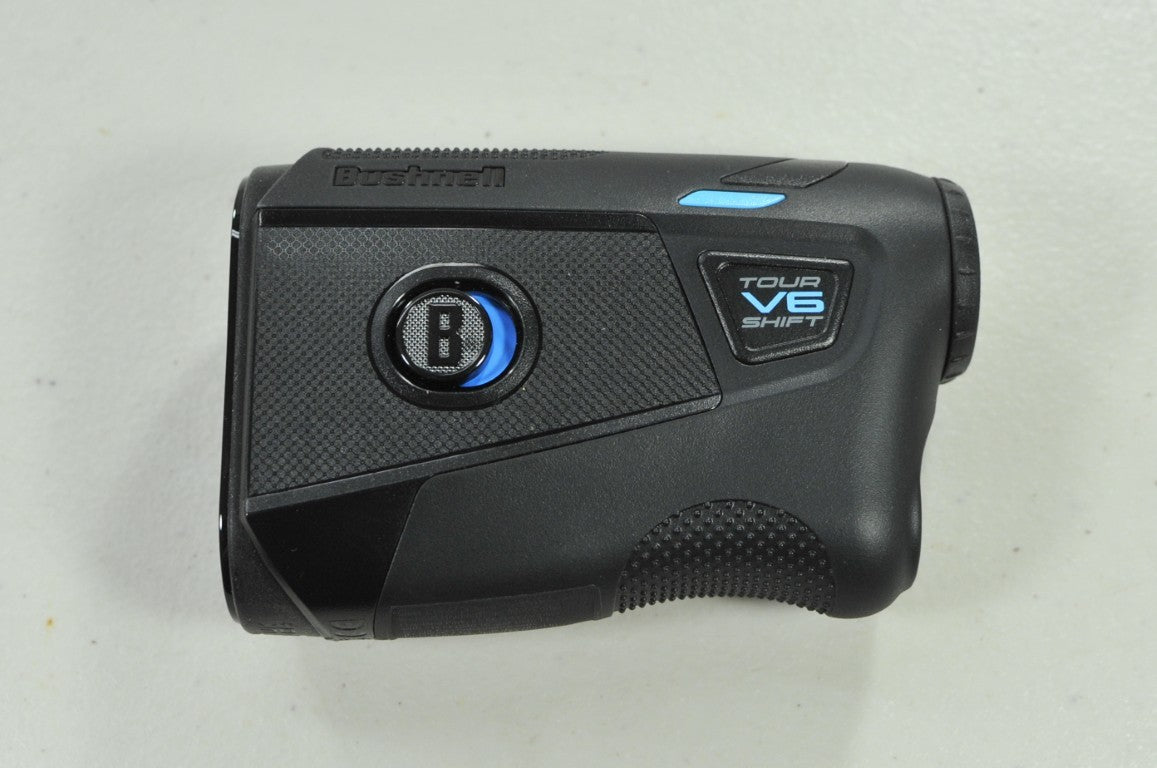 Bushnell Tour V6 Shift Slope Black/Blue Range Finder VGC  #203879