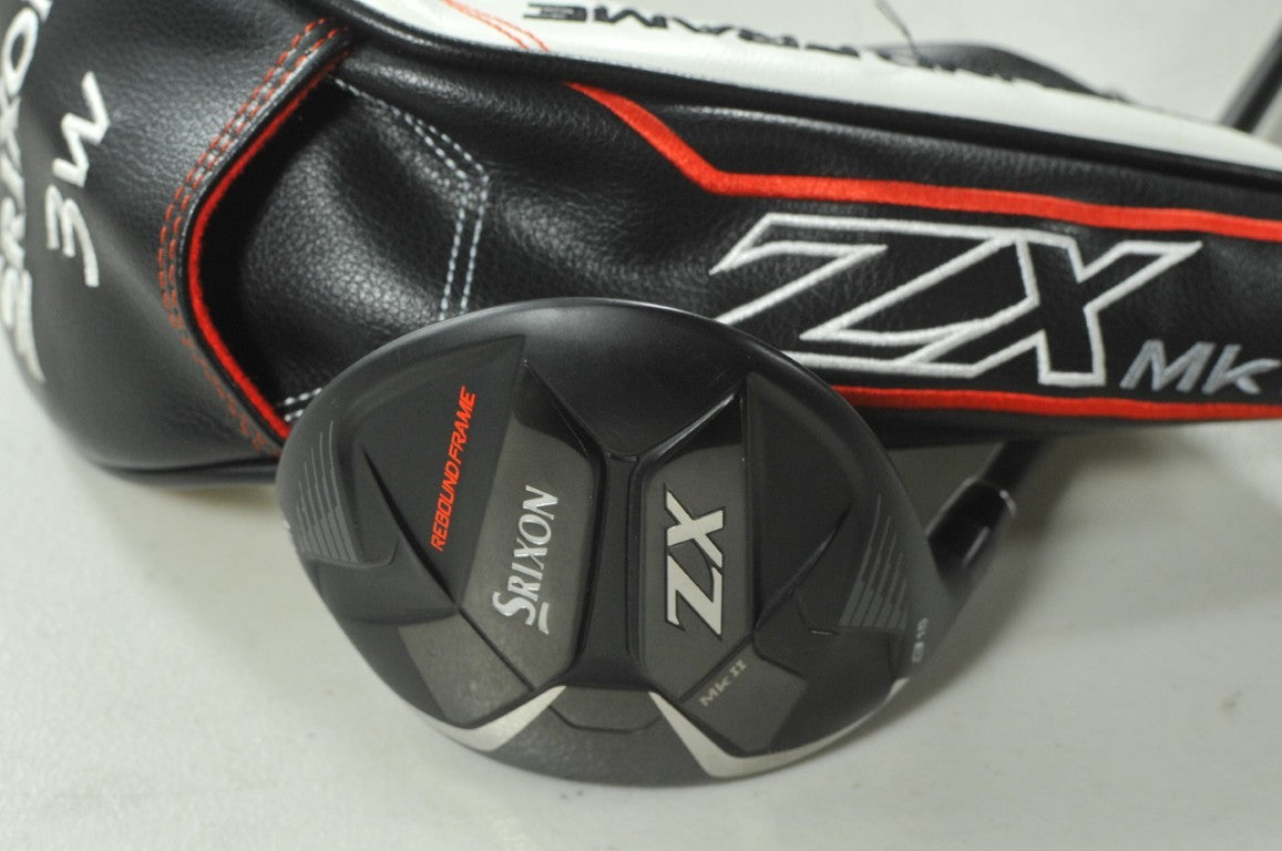 LEFT HANDED Srixon ZX MK II 3-15* Fairway Wood Stiff Flex 50g Graphite  # 212996