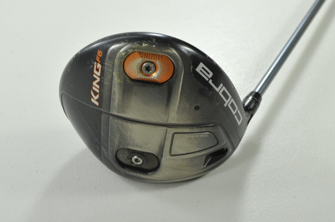 LEFT HANDED Cobra King F6 10.5* Driver Stiff Flex MFS 60Q4 Red Tie  # 202710