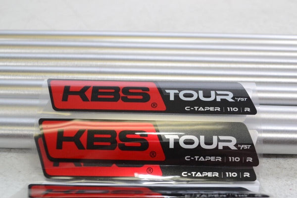 KBS C - Taper 110 Satin Chrome Finish 4 - W Regular Flex Iron Shafts .355 169541 - Golf Club Brokers