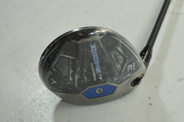 LEFT HANDED Callaway Paradym Ai Smoke MAX 3-15* Fairway Wood Stiff Graph #181929