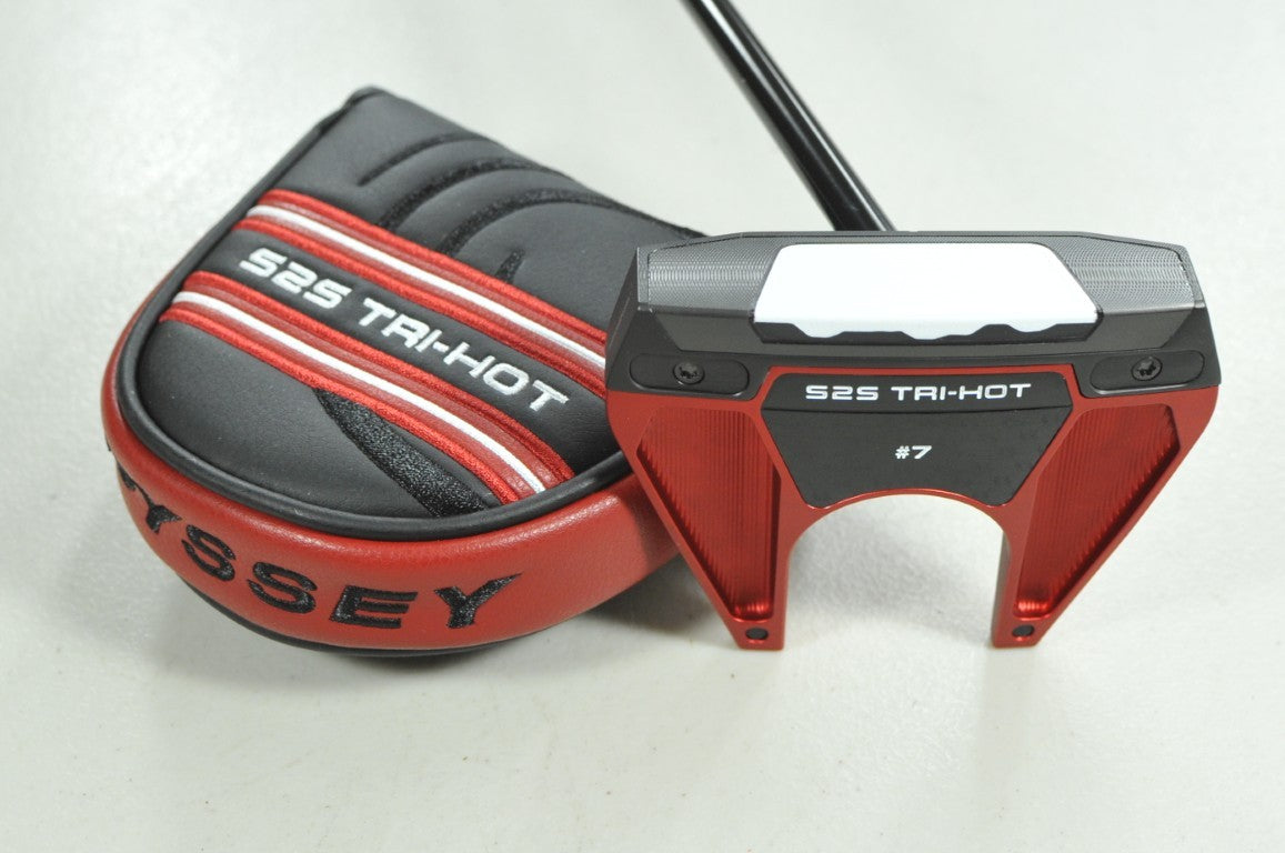 LEFT HANDED Odyssey Square 2 Square Tri-Hot #7 35