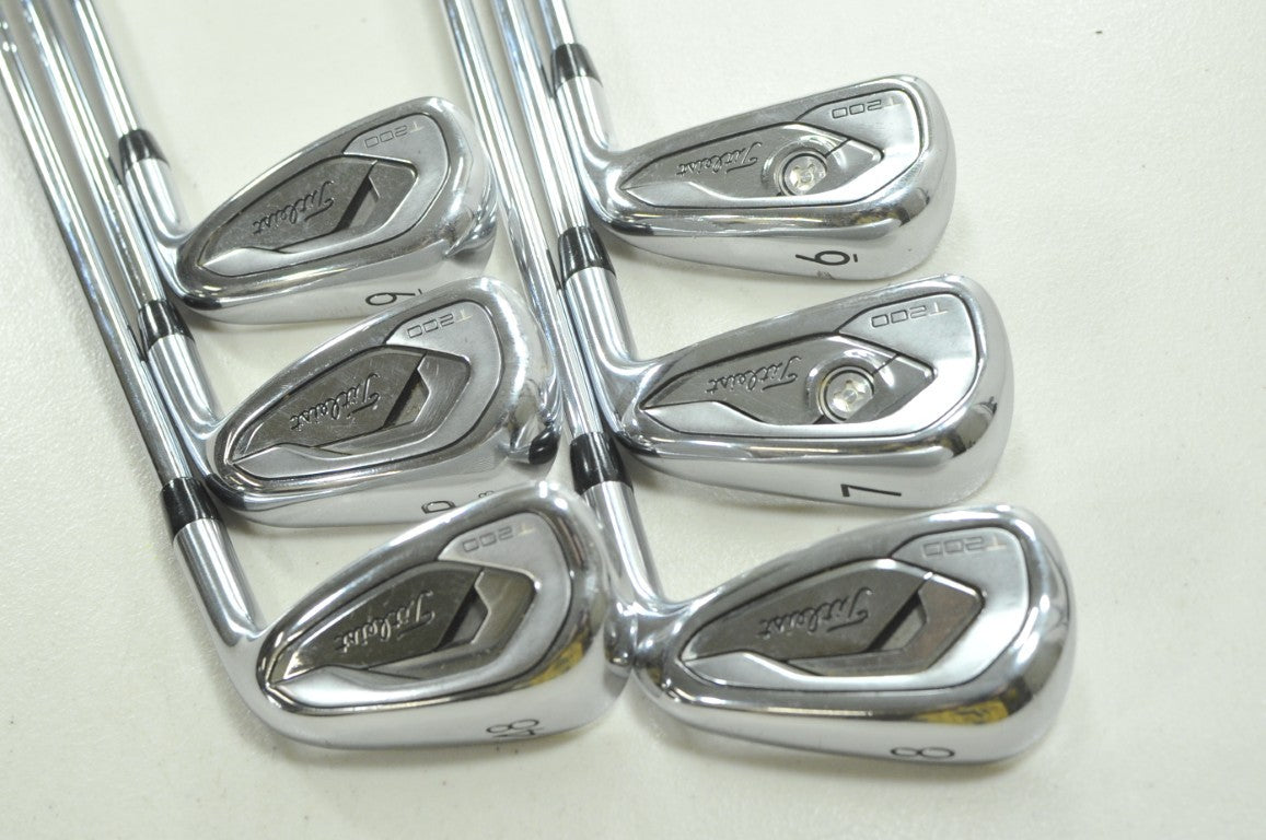 Titleist T200 2023 6-PW,48* Iron Set Stiff Flex Right AMT Red S300 Steel #210214
