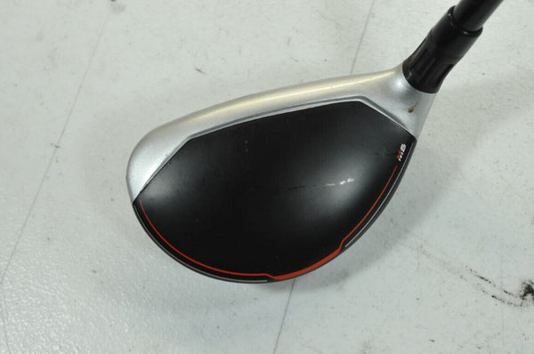 LEFT HANDED TaylorMade M6 Rescue 3 - 19* Hybrid Stiff Atmos 7 Graphite #181315 - Golf Club Brokers