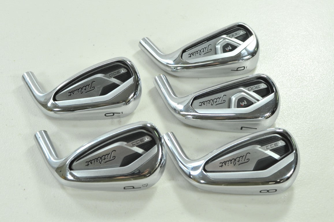 Titleist T300 2021 6-PW Iron Set HEADS ONLY  # 201328