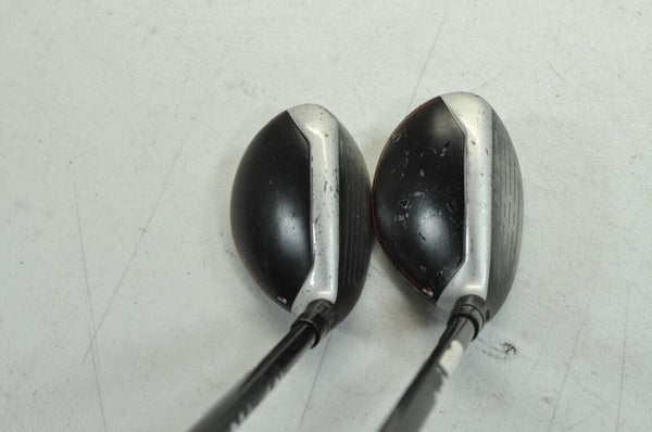 LEFT HANDED TaylorMade M6 Rescue 3 and 4 Hybrid Set Regular Flex Atmos 6 #182340 - Golf Club Brokers