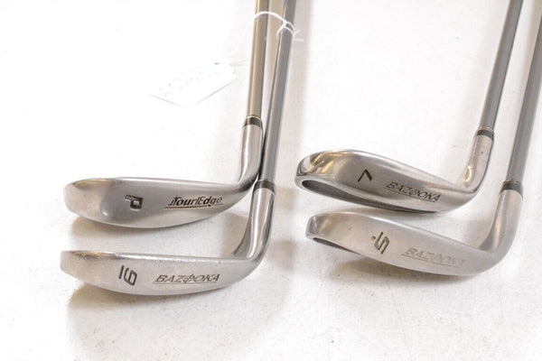 Tour Edge Bazooka JMAX 9 - PW,SW,LW Iron Set Right Ladies Flex Graphite # 139629 - Golf Club Brokers