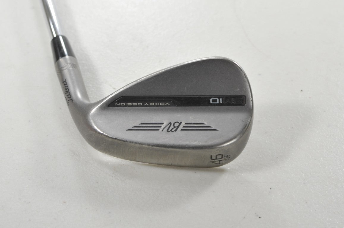 Titleist Vokey SM10 Nickel 46*-10F Wedge Right BV Wedge Flex Steel # 216416