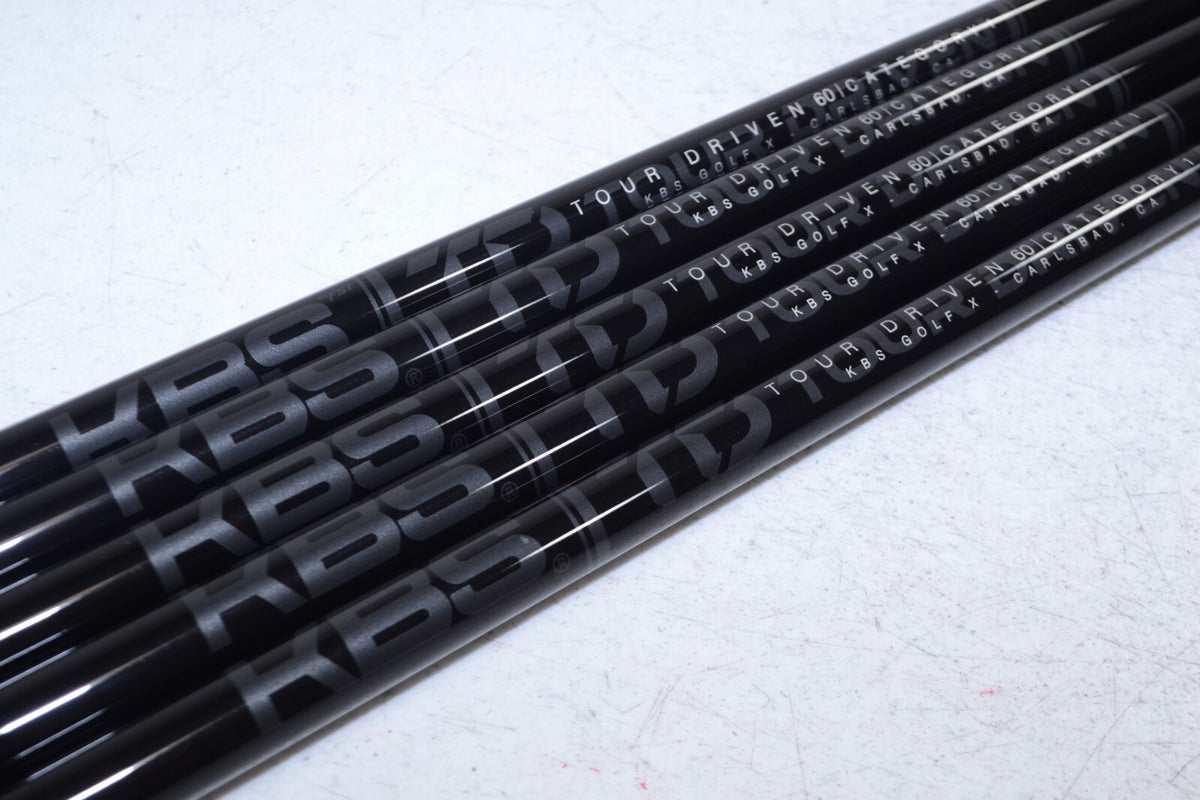 NEW UNCUT KBS TD Tour Driven Limited Black Edition Driver Shaft Cat 1 Senior 60g