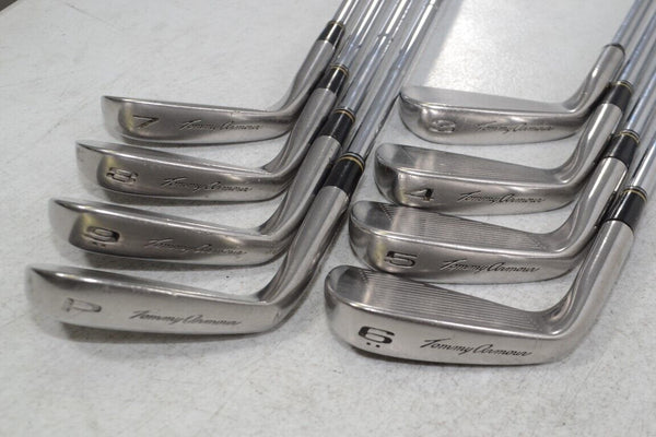 Tommy Armour 845s V31 3-PW Iron Set Right Stiff Flex Tri-Gold Steel # 170063