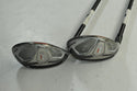 LEFT HANDED TaylorMade M6 Rescue 3 and 4 Hybrid Set Regular Flex Atmos 6 #182340 - Golf Club Brokers