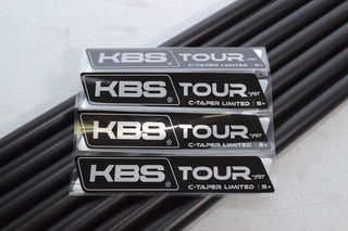 NEW UNCUT KBS C - Taper Tour 125 Stiff Plus Black PVD Limited 4 - W Steel # 170093 - Golf Club Brokers