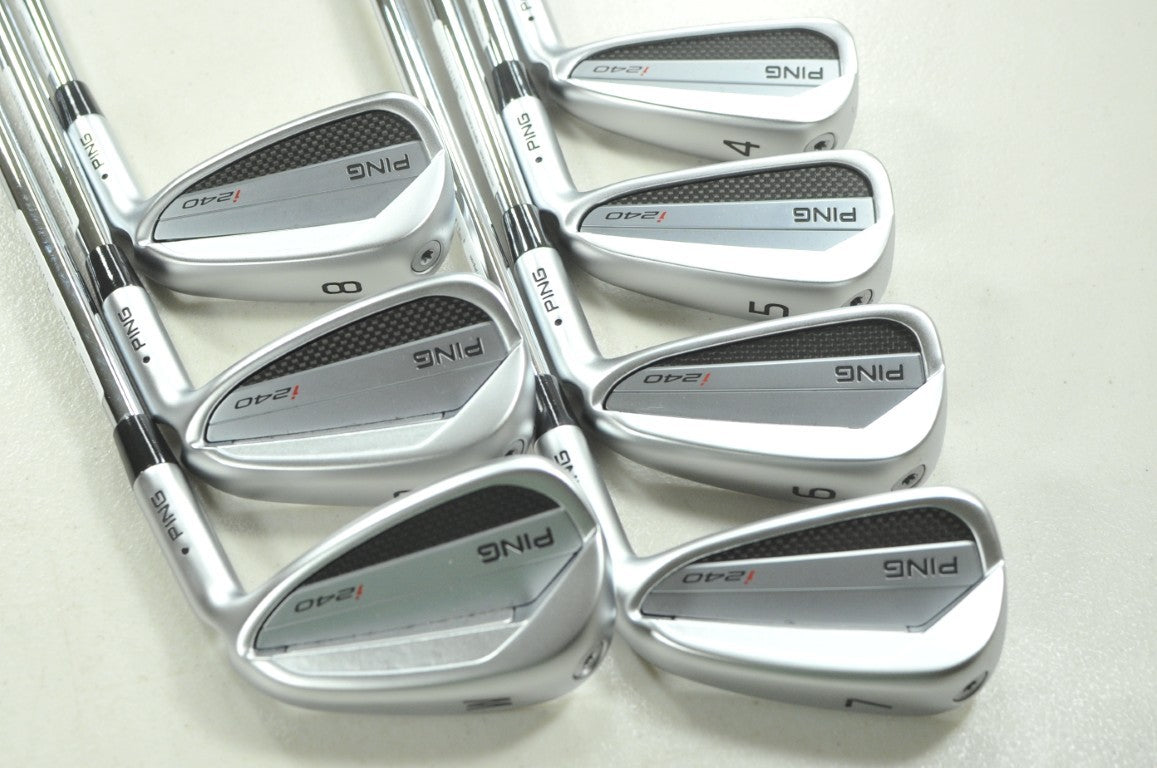 Ping i240 4-W Iron Set Stiff Flex Black Dot RH NS Pro Modus3 Tour Steel #212832