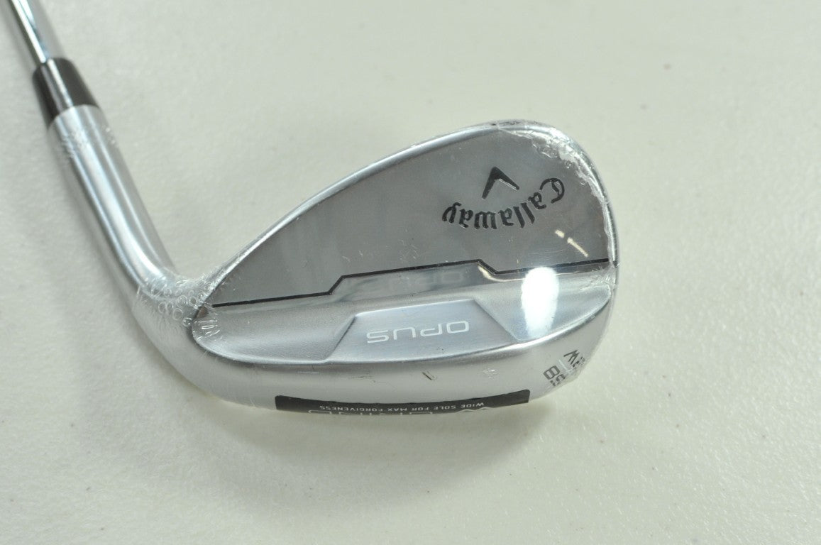 Callaway Opus Brushed Chrome 58*-12W Wedge Right DG MID Wedge 115 Steel # 202981