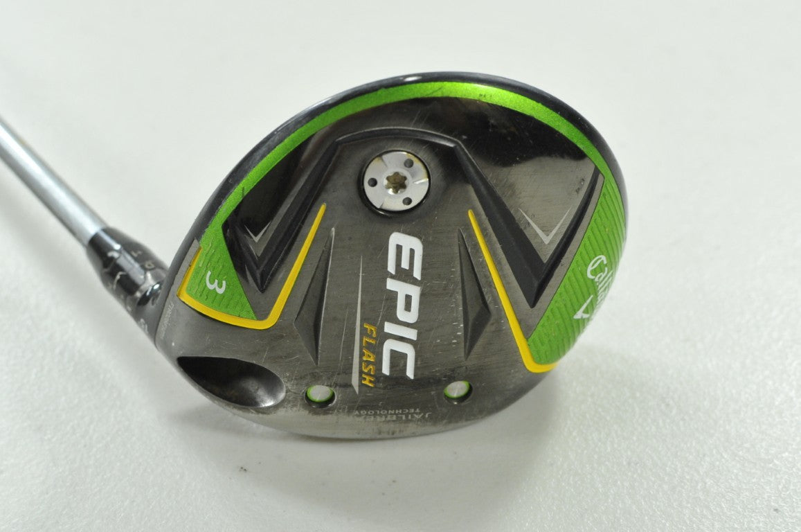 Callaway Epic Flash 3-15* Fairway Wood Regular Flex RH EvenFlow Graphite #204324