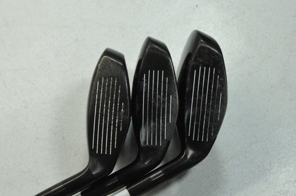 LEFT HANDED Tour Edge Hot Lauch E522 3, 4, 5 Hybrid Set Graphite #182339