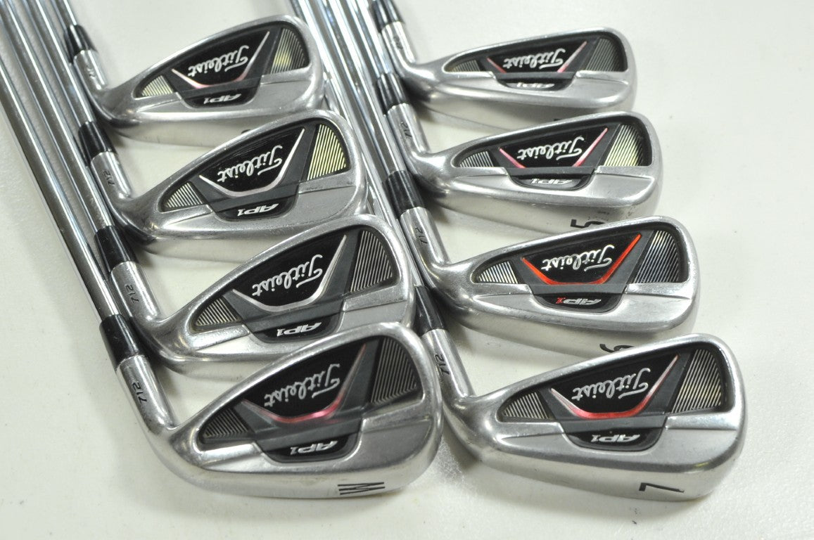 Titleist 712 AP1 4-PW,W Iron Set Regular Flex Right DG XP R300 Steel  # 207911