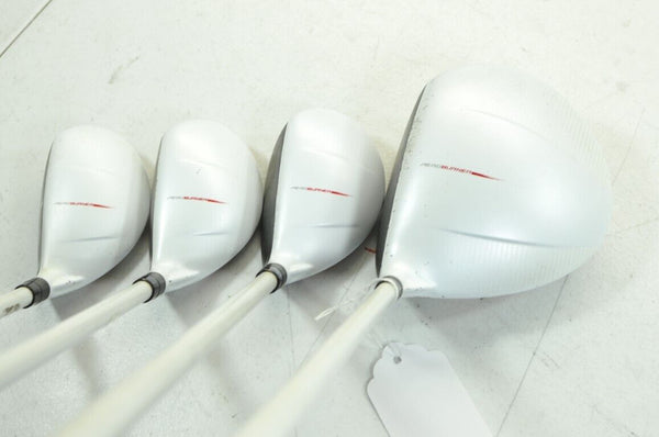 TaylorMade AeroBurner White 10.5* Driver and 3, 4, 5 Hybrids Set Regular #182536