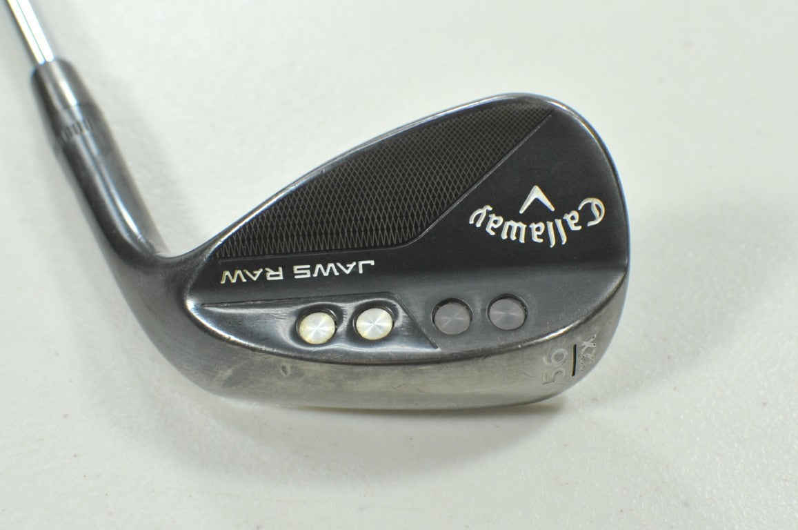 Callaway Jaws Raw Black Plasma 56*-12X Wedge DG MID Wedge Flex 115 Steel #211138