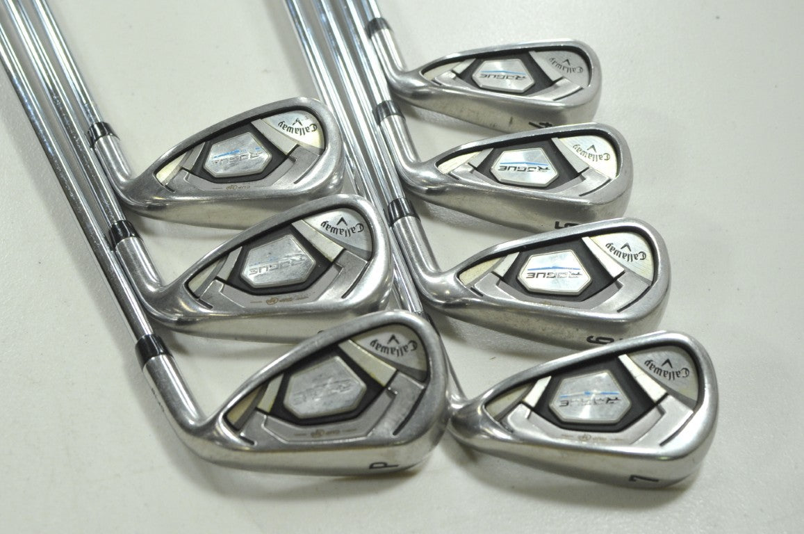 Callaway Rogue 4-PW Iron Set Stiff Flex Right XP 95 ST15 S300 Steel # 210250