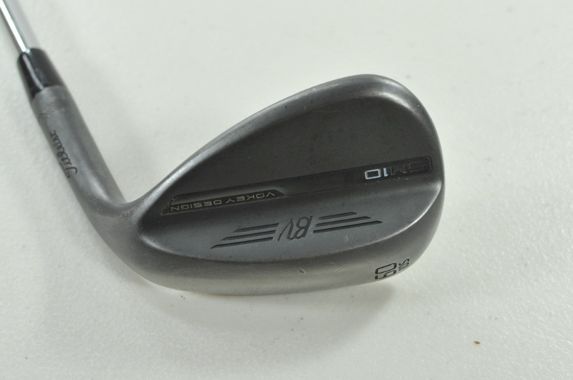Titleist Vokey SM10 Jet Black 60*-10S Wedge Right KBS Tour Lite Steel # 206060