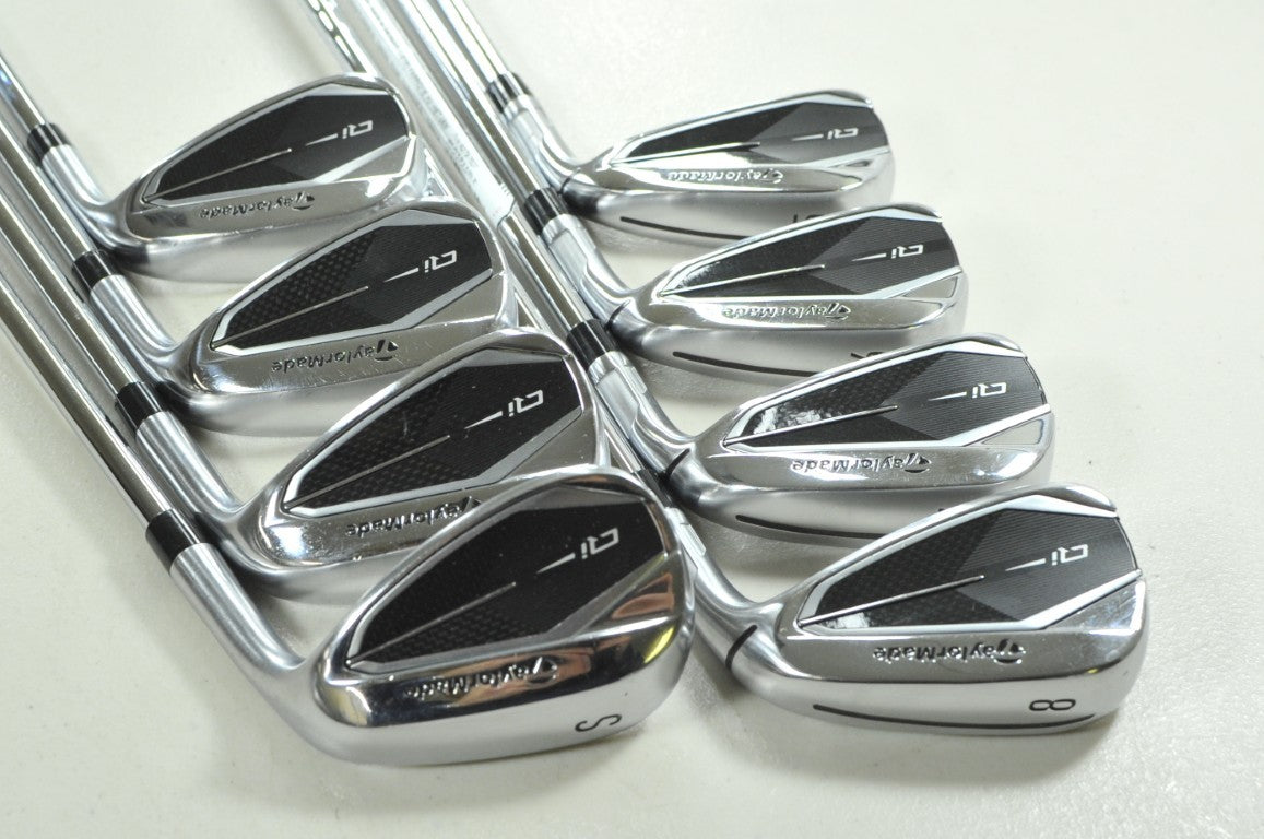 TaylorMade Qi 5-PW,AW,SW Iron Set Regular Flex Right KBS MAX MT Steel # 207046