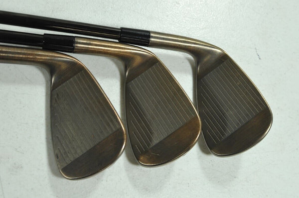 TaylorMade P790 2024 Aged Copper 4-PW Iron Set Right Stiff KBS Steel # 184043