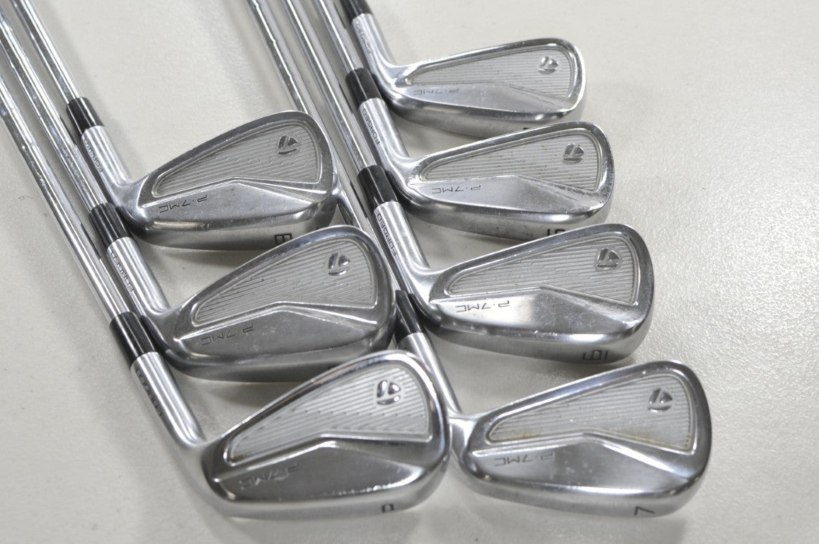 TaylorMade P7MC 2020 4-PW Iron Set Stiff Flex Right KBS Tour 120g Steel # 217327