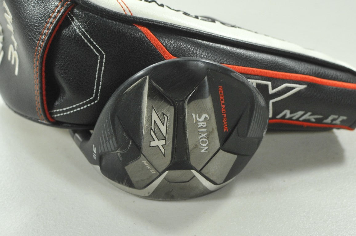 Srixon ZX MK II 3-15* Fairway Wood Stiff Flex Right HZRDUS RDX Graphite # 210189