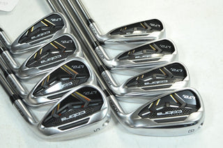 Cobra LTDx 5-PW,GW,SW Iron Set Right Stiff Flex Speeder NX Graphite MINT #178070