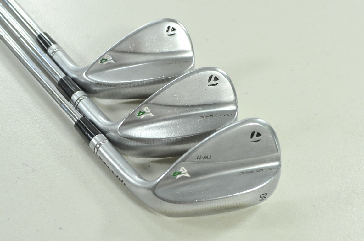 TaylorMade Milled Grind 4 Satin 50*,54*,60* Wedge Set RH DG 115g Steel # 207431