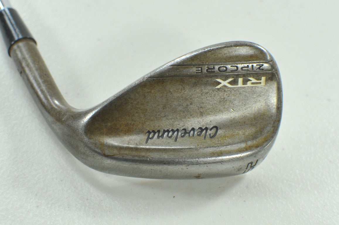 Cleveland RTX Zipcore Tour Raw 52*-10 Wedge Right DG Spinner Steel #208155