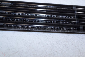 NEW UNCUT KBS TD Tour Driven Limited Black Edition Driver Shaft Cat 1 Senior 50g