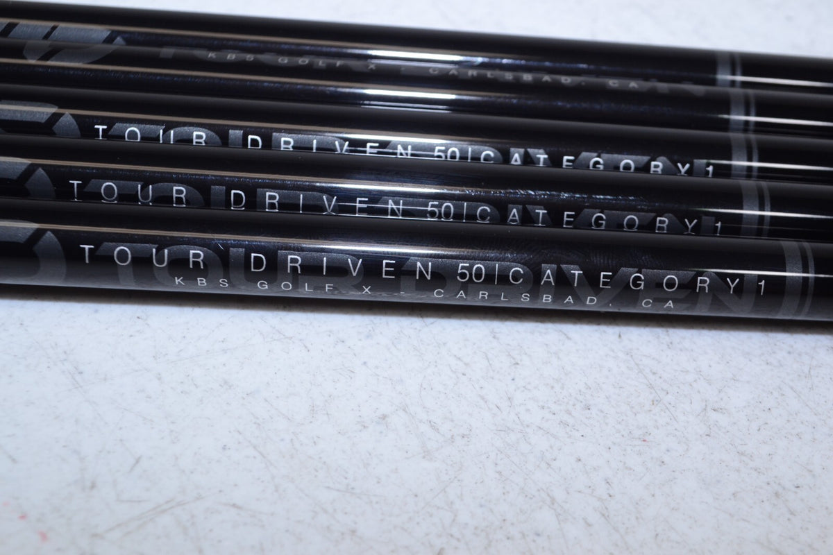 NEW UNCUT KBS TD Tour Driven Limited Black Edition Driver Shaft Cat 1 Senior 50g