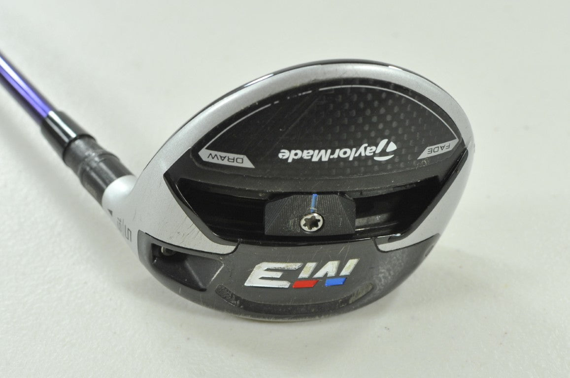 TaylorMade M3 5-19* Fairway Wood X-Stiff Right LinQ Purple 7F5 Graphite # 207534