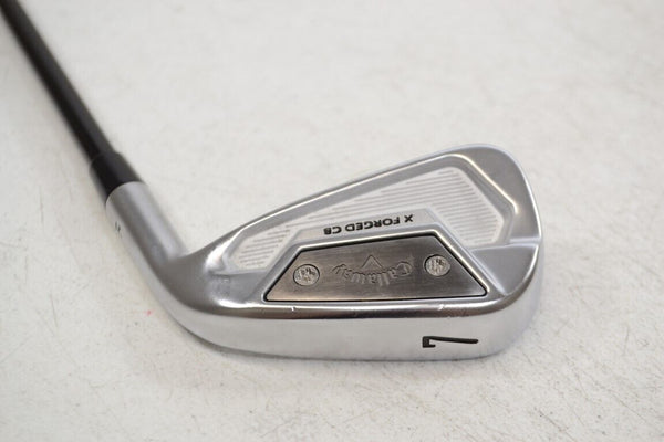 Callaway X Forged CB 21 Single 7 Iron Right Regular Flex MMT Graphite # 176233