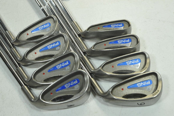 Ping G2 3 - W Iron Set Red Dot Right Stiff Flex Steel # 180748 - Golf Club Brokers