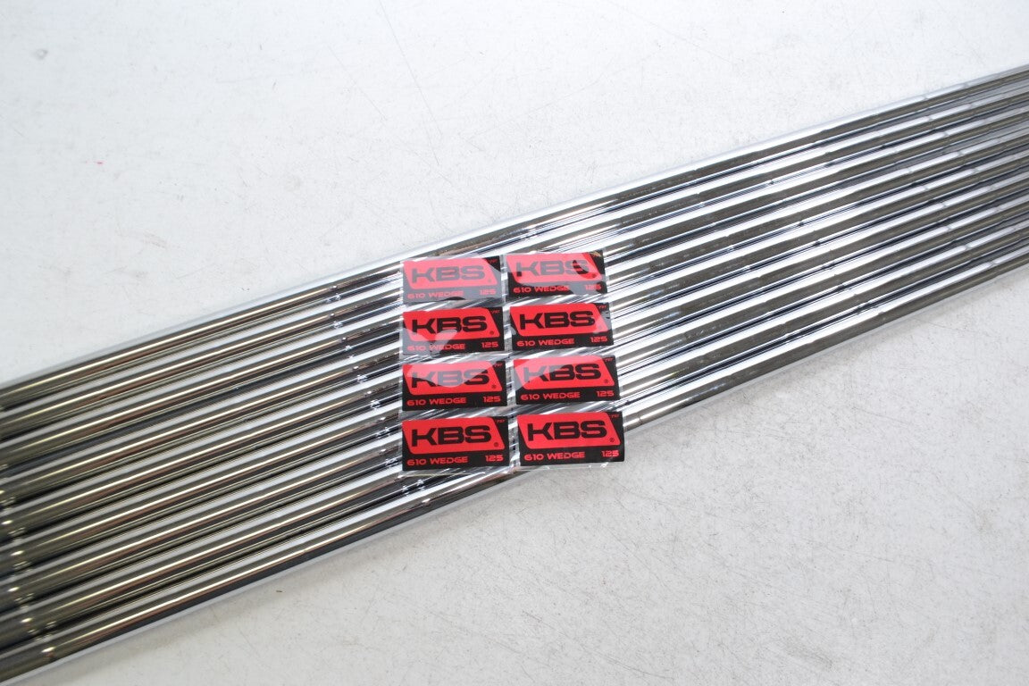KBS 610 120g/125g Chrome Finish Stiff/Stiff Plus flex .355 Choose Flex